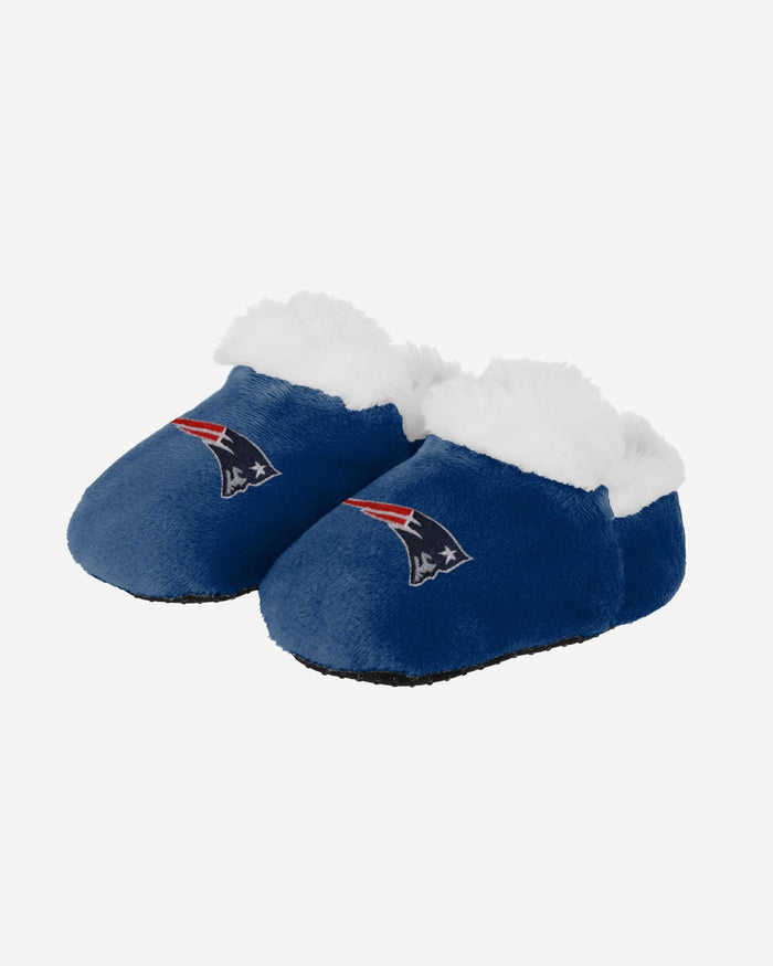 New England Patriots Logo Baby Bootie Slipper FOCO 0-3 mo - FOCO.com
