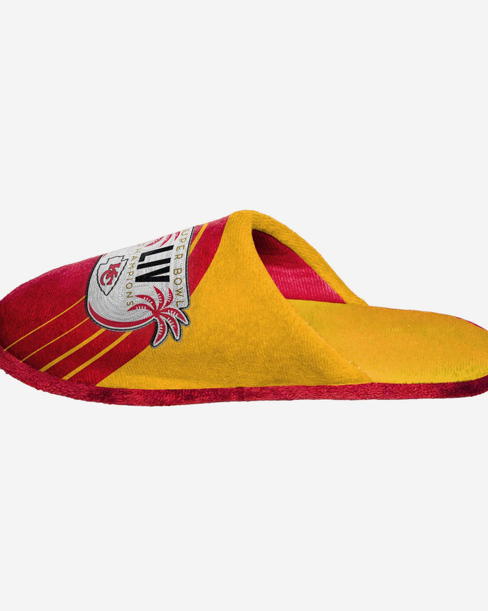 Kansas City Chiefs Super Bowl LIV Champions Slide Slipper FOCO - FOCO.com