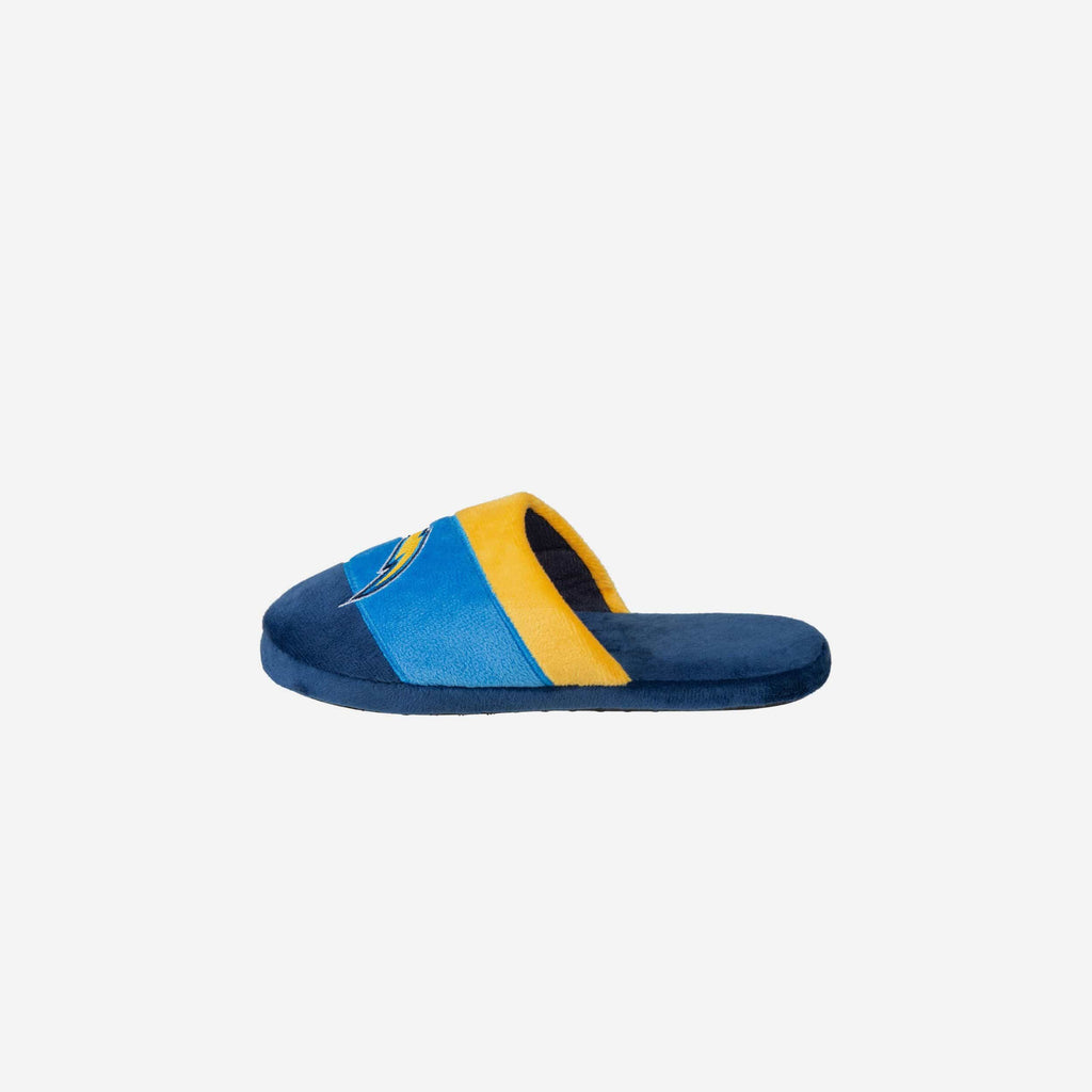 Los Angeles Chargers Youth Colorblock Slide Slipper FOCO - FOCO.com
