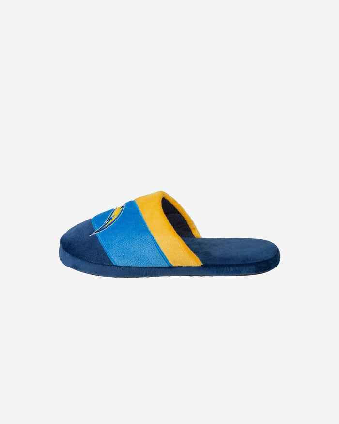 Los Angeles Chargers Youth Colorblock Slide Slipper FOCO - FOCO.com
