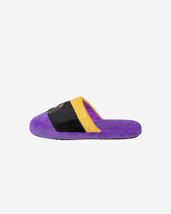 Minnesota Vikings Youth Colorblock Slide Slipper FOCO - FOCO.com