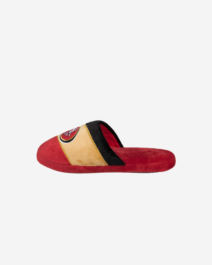 San Francisco 49ers Youth Colorblock Slide Slipper FOCO - FOCO.com
