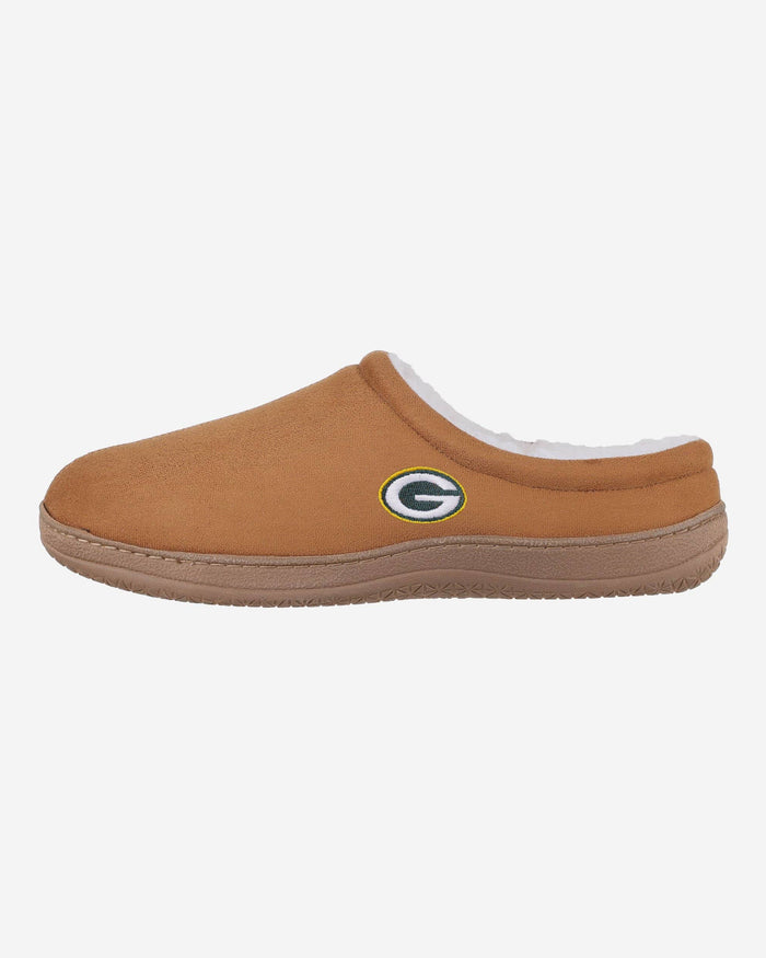 Green Bay Packers Low Top Suede Slipper FOCO S - FOCO.com