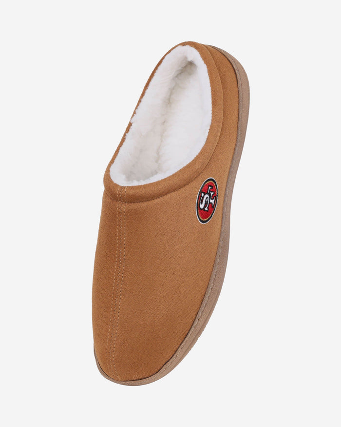 San Francisco 49ers Low Top Suede Slipper FOCO - FOCO.com