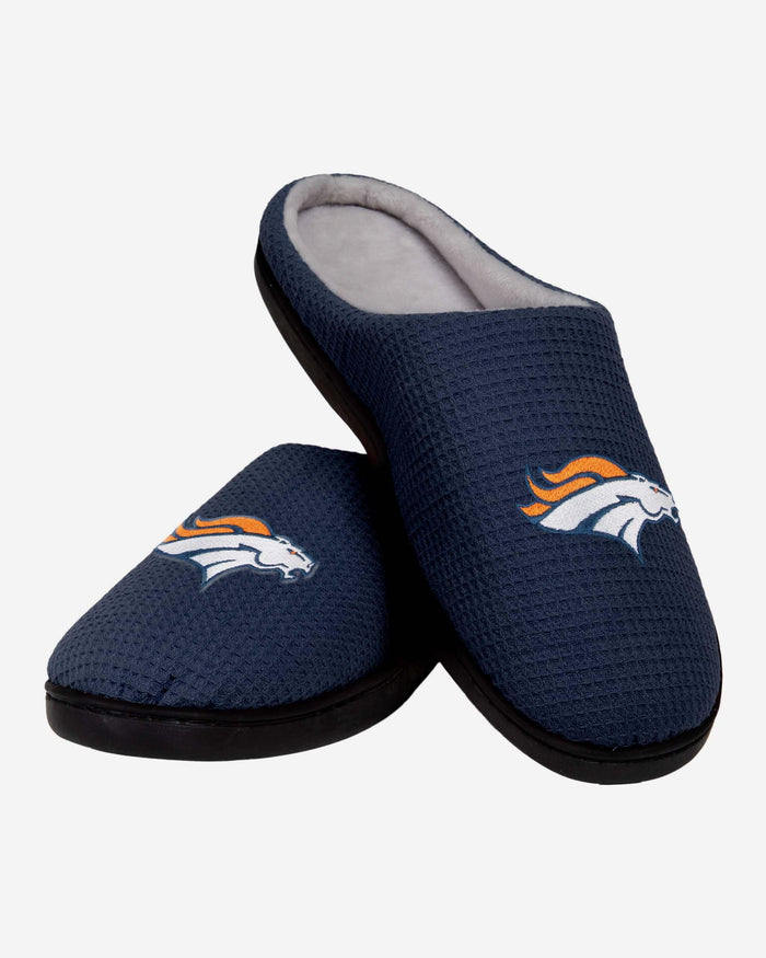 Denver Broncos Memory Foam Slide Slipper FOCO - FOCO.com