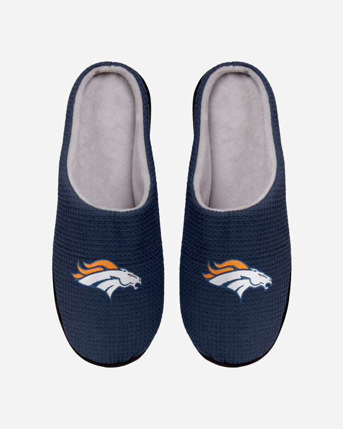 Denver Broncos Memory Foam Slide Slipper FOCO S - FOCO.com