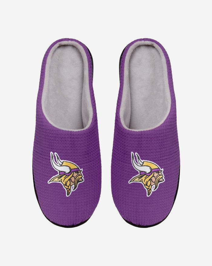 Minnesota Vikings Memory Foam Slide Slipper FOCO S - FOCO.com
