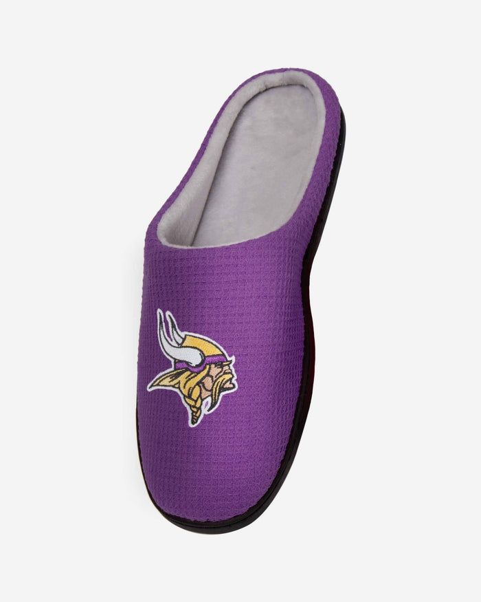 Minnesota Vikings Memory Foam Slide Slipper FOCO - FOCO.com