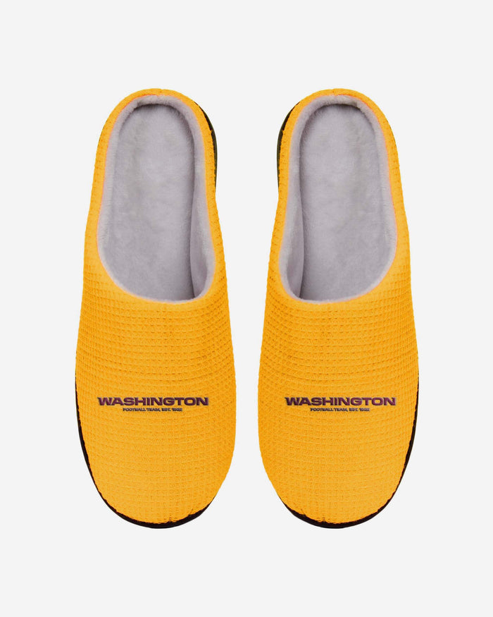 Washington Commanders Original Memory Foam Slide Slipper FOCO S - FOCO.com