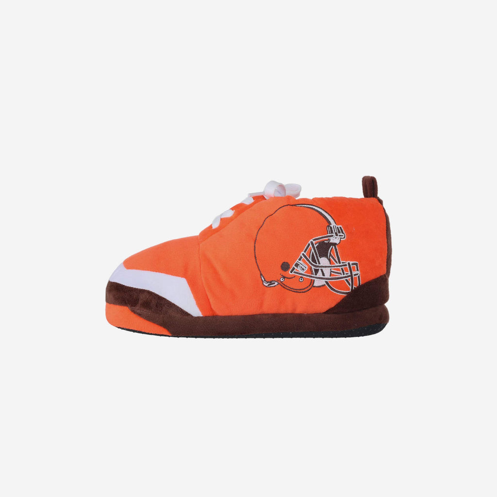 Cleveland Browns Youth Plush Sneaker Slipper FOCO S - FOCO.com