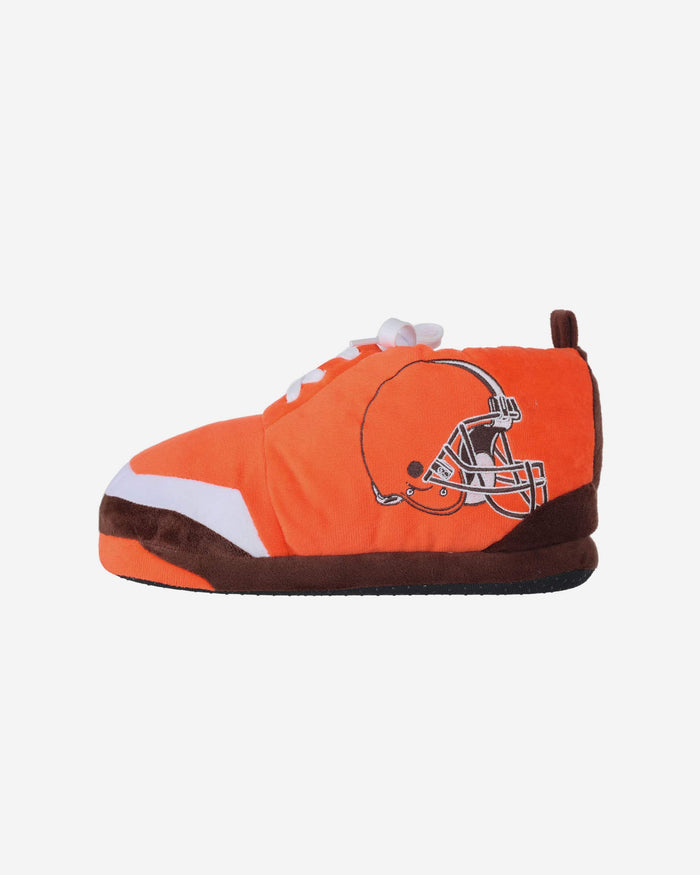 Cleveland Browns Youth Plush Sneaker Slipper FOCO S - FOCO.com