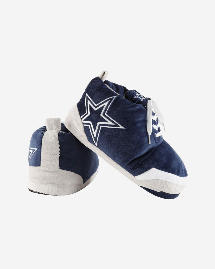 Dallas Cowboys Youth Plush Sneaker Slipper FOCO - FOCO.com