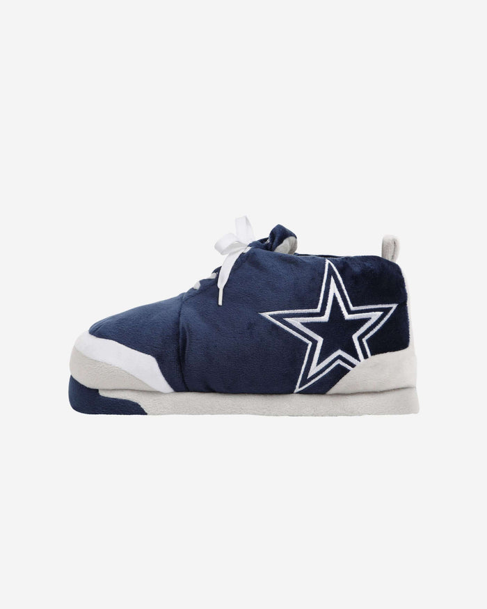 Dallas Cowboys Youth Plush Sneaker Slipper FOCO S - FOCO.com