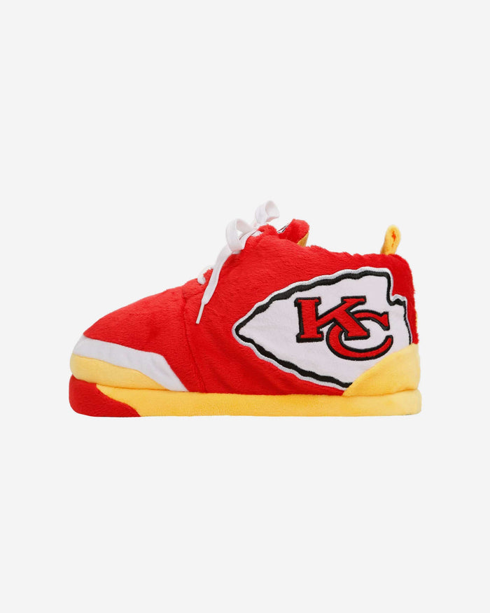 Kansas City Chiefs Youth Plush Sneaker Slipper FOCO S - FOCO.com