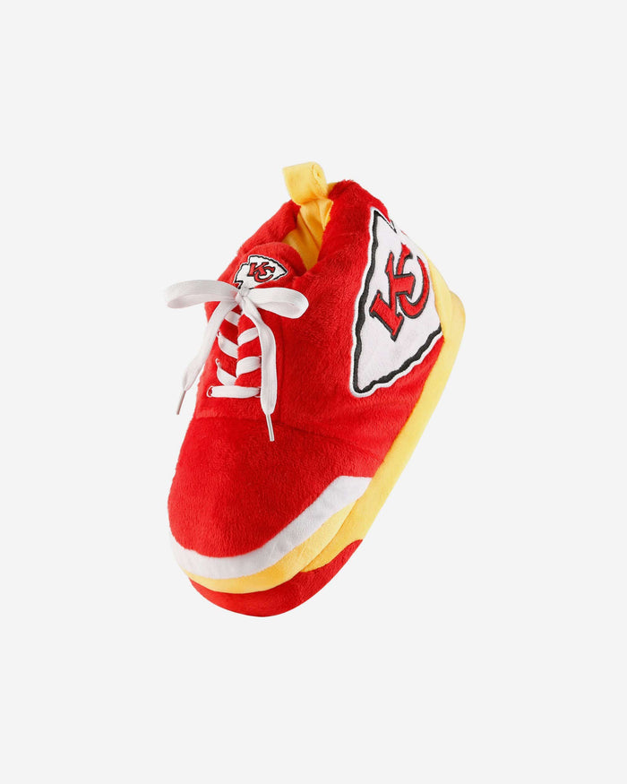 Kansas City Chiefs Youth Plush Sneaker Slipper FOCO - FOCO.com