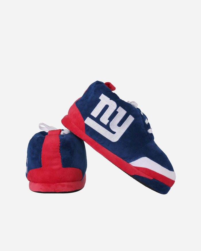 New York Giants Youth Plush Sneaker Slipper FOCO - FOCO.com