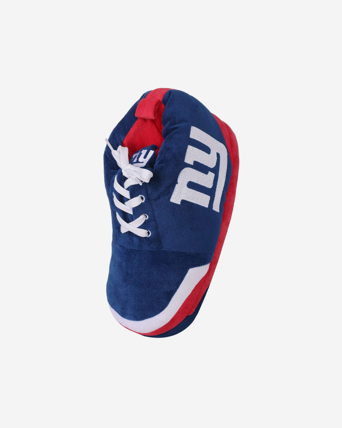 New York Giants Youth Plush Sneaker Slipper FOCO - FOCO.com