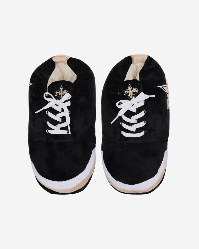 New Orleans Saints Youth Plush Sneaker Slipper FOCO - FOCO.com