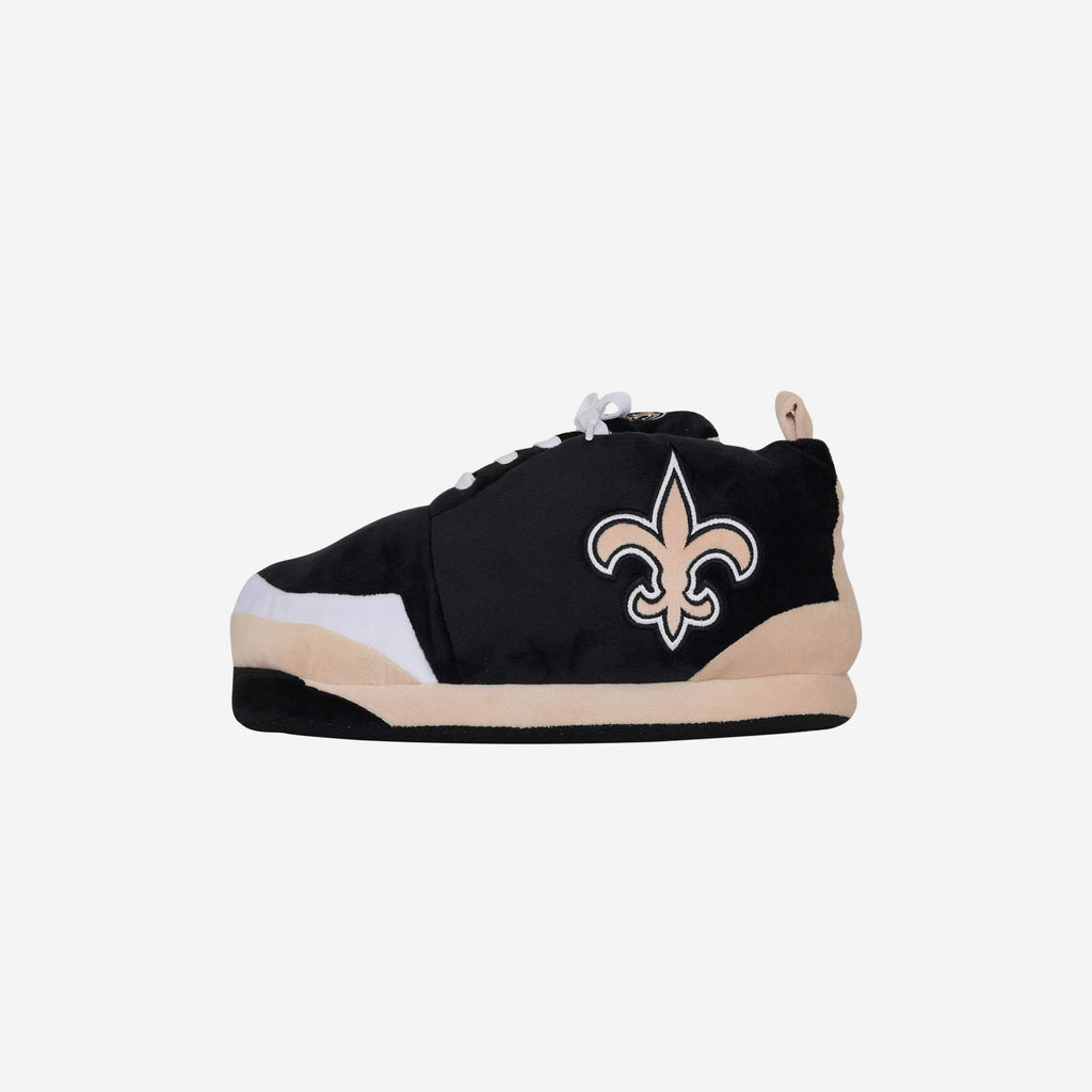 New Orleans Saints Youth Plush Sneaker Slipper FOCO S - FOCO.com