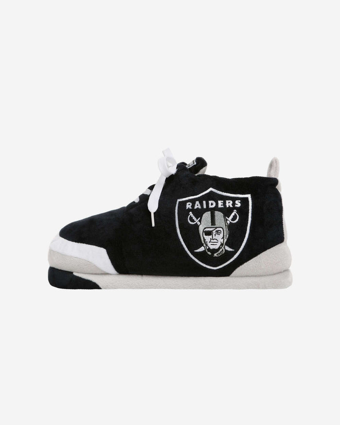 Las Vegas Raiders Youth Plush Sneaker Slipper FOCO S - FOCO.com