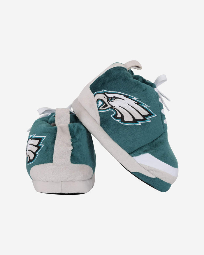 Philadelphia Eagles Youth Plush Sneaker Slipper FOCO - FOCO.com