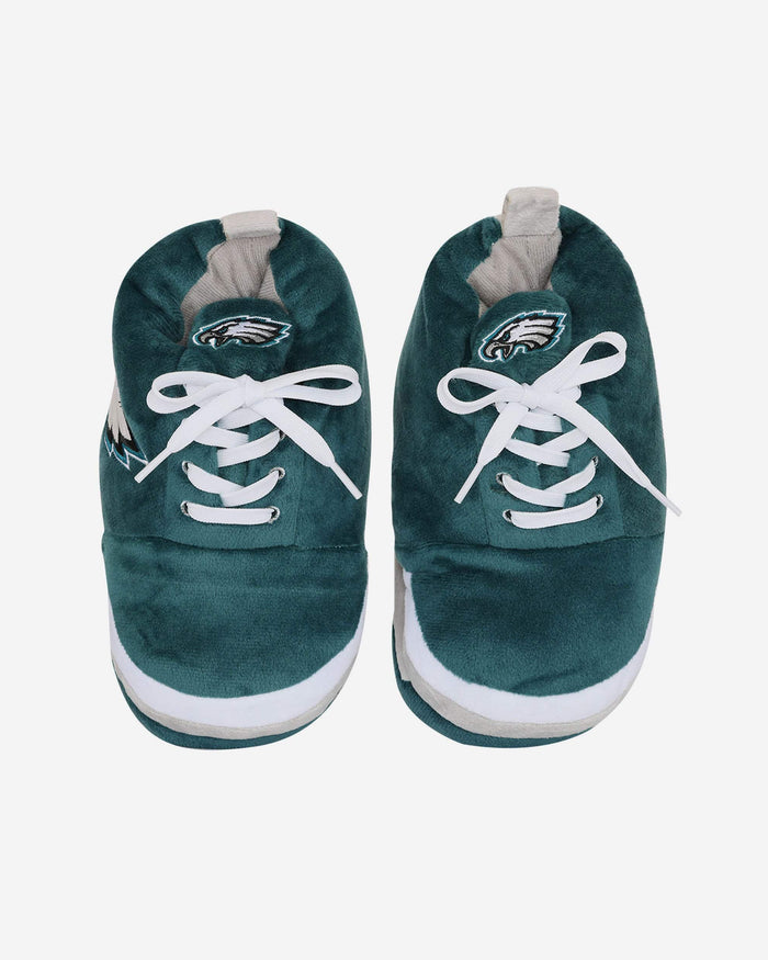 Philadelphia Eagles Youth Plush Sneaker Slipper FOCO - FOCO.com