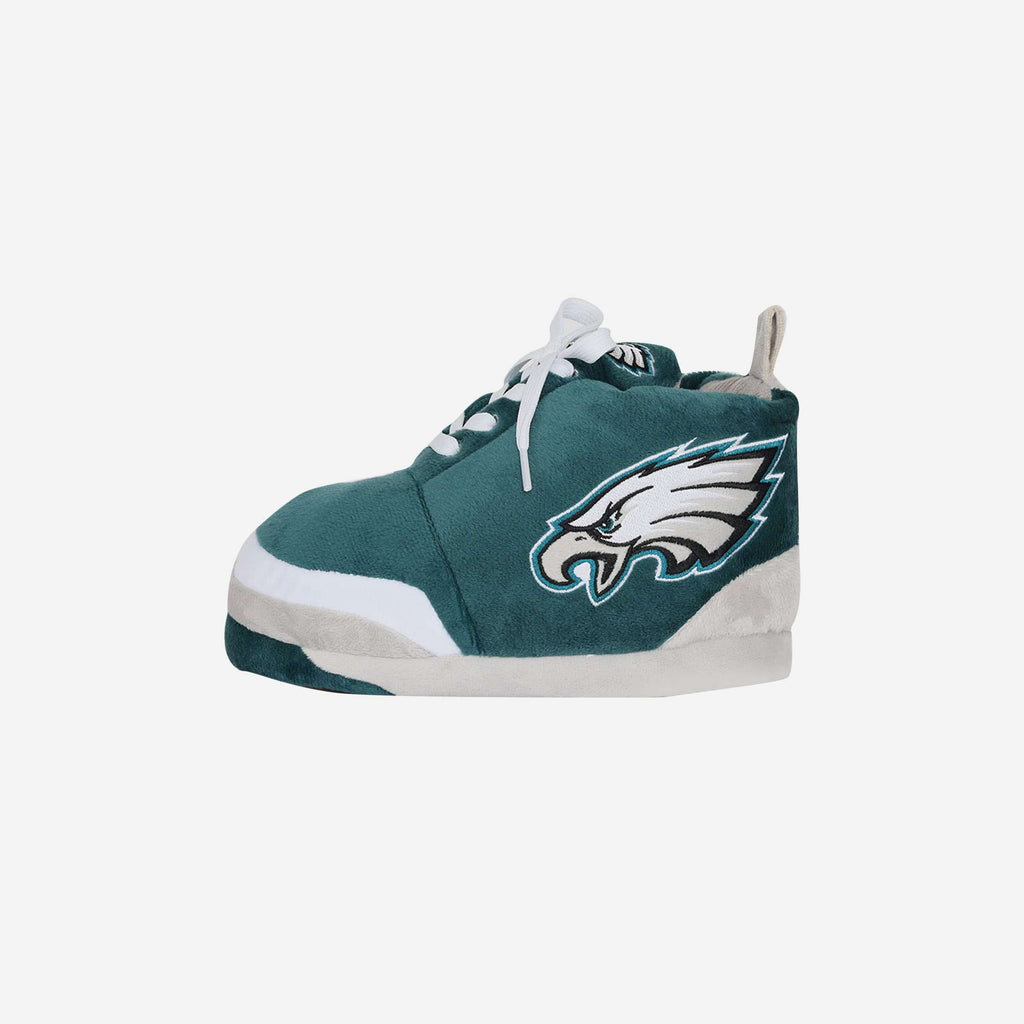 Philadelphia Eagles Youth Plush Sneaker Slipper FOCO S - FOCO.com