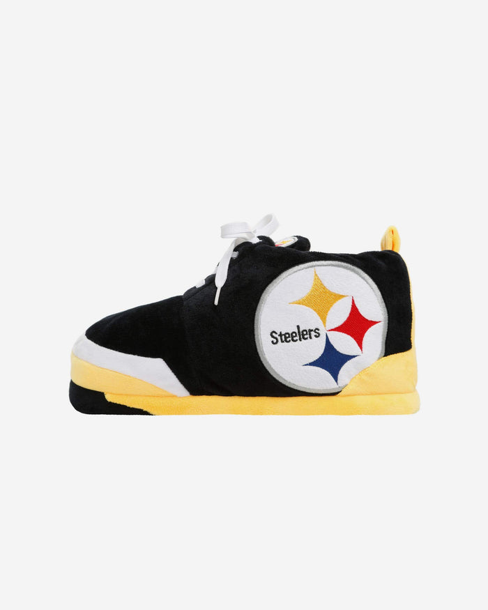 Pittsburgh Steelers Youth Plush Sneaker Slipper FOCO S - FOCO.com