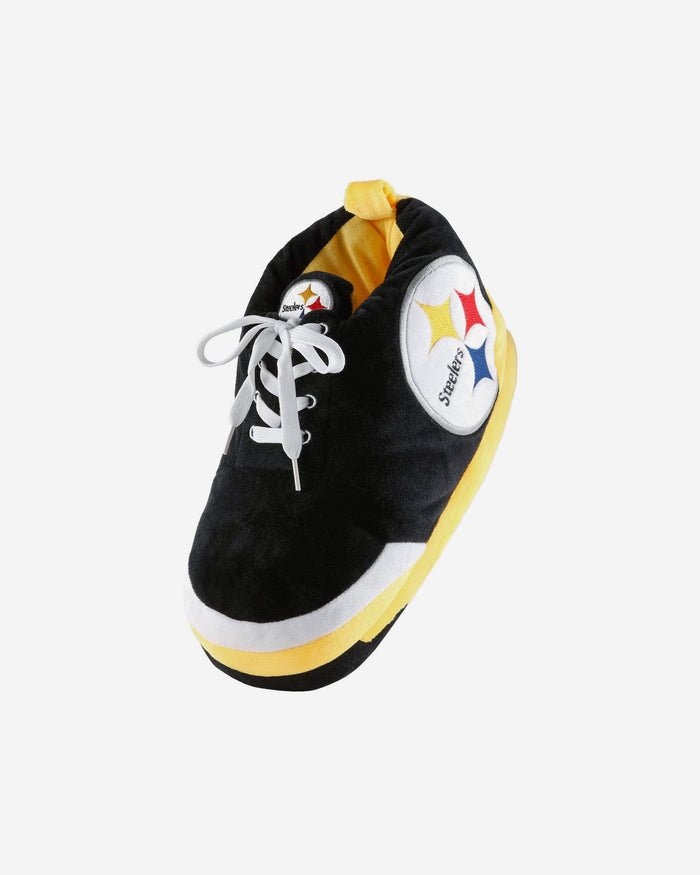Pittsburgh Steelers Youth Plush Sneaker Slipper FOCO - FOCO.com