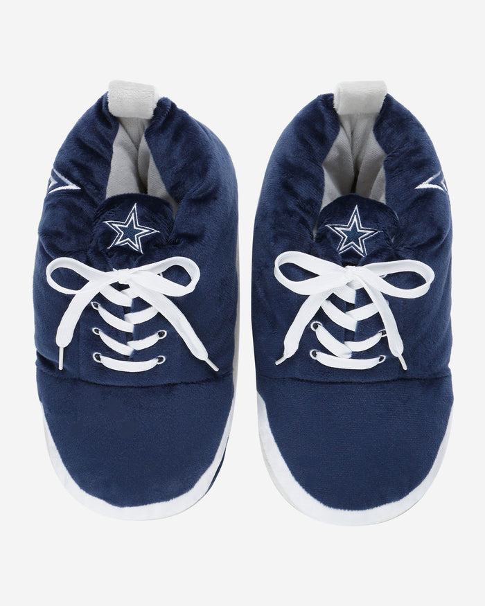 Dallas Cowboys Plush Sneaker Slipper FOCO - FOCO.com