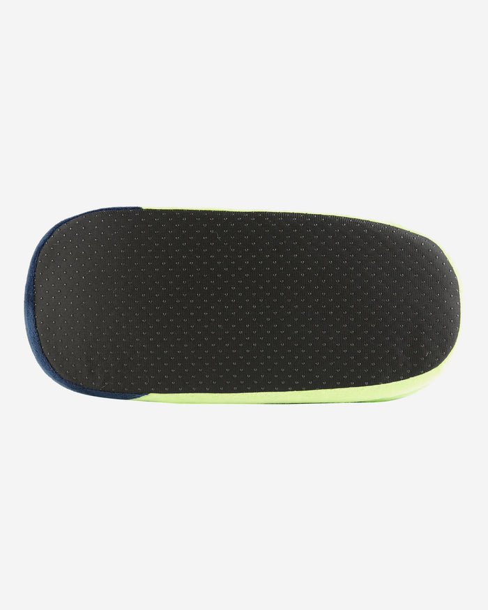 Seattle Seahawks Plush Sneaker Slipper FOCO - FOCO.com