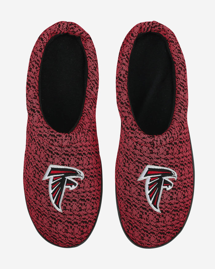 Atlanta Falcons Poly Knit Cup Sole Slipper FOCO - FOCO.com