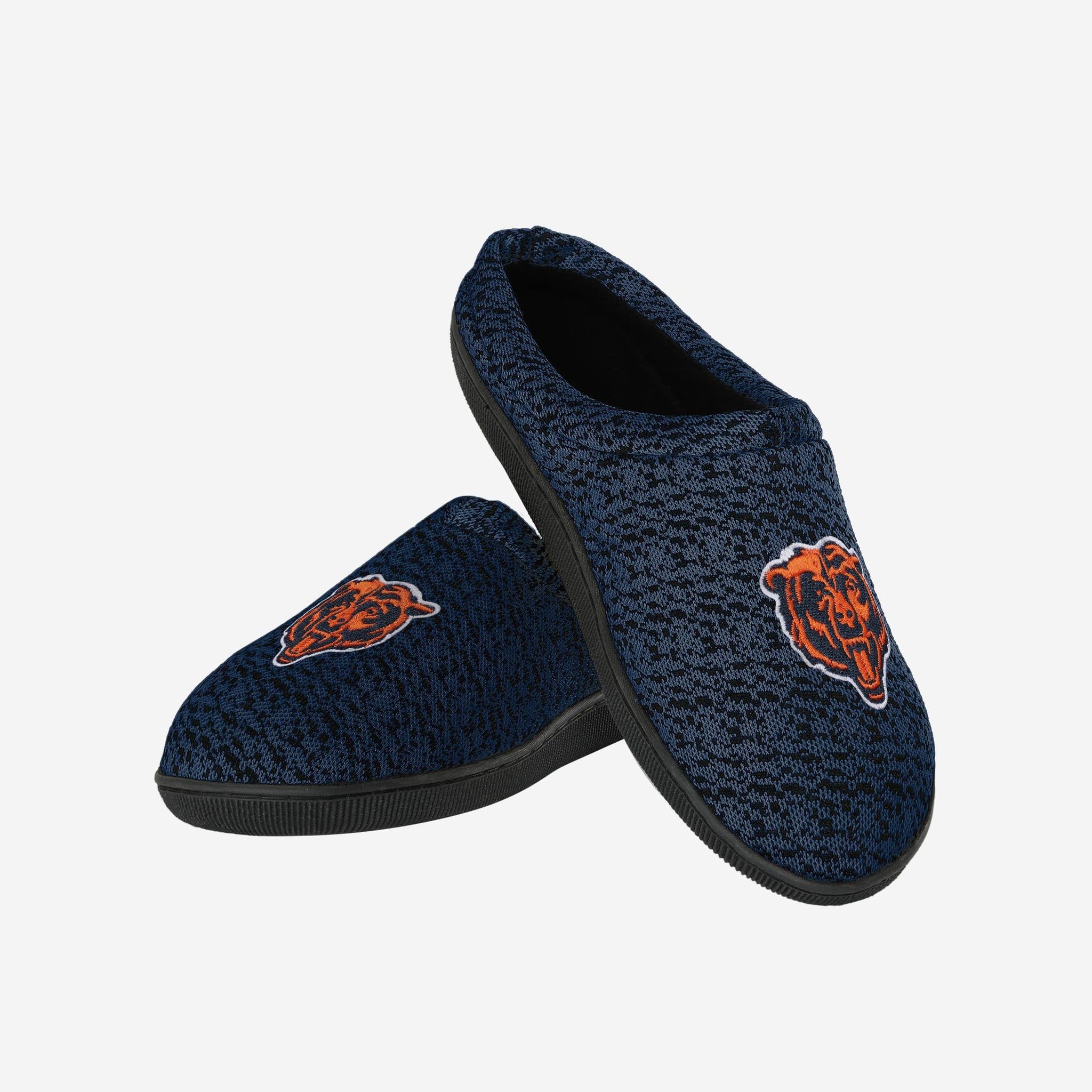 Chicago Bears Poly Knit Cup Sole Slipper FOCO1