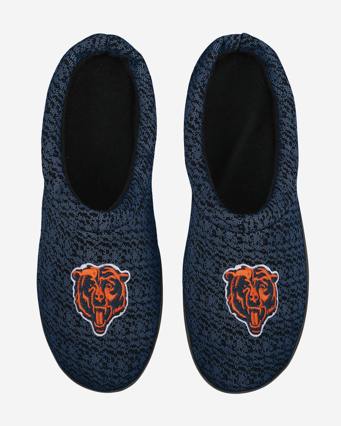 Chicago Bears Poly Knit Cup Sole Slipper FOCO - FOCO.com