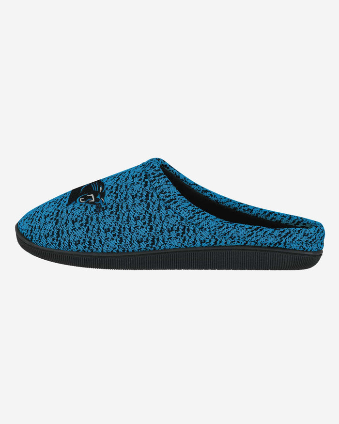 Carolina Panthers Poly Knit Cup Sole Slipper FOCO S - FOCO.com