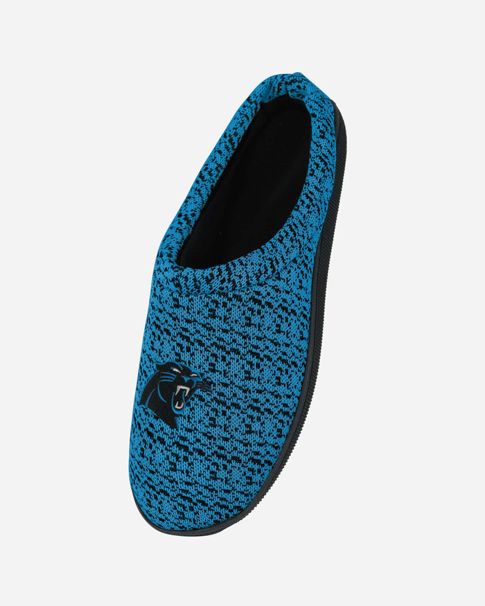 Carolina Panthers Poly Knit Cup Sole Slipper FOCO - FOCO.com