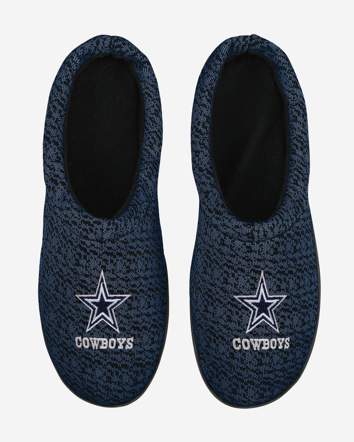 Dallas Cowboys Poly Knit Cup Sole Slipper FOCO - FOCO.com
