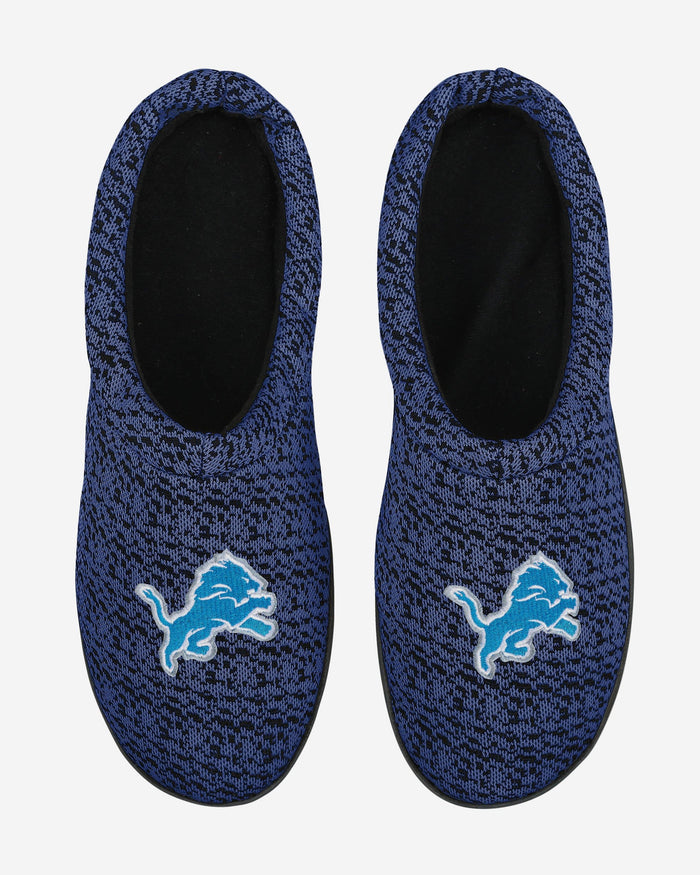 Detroit Lions Poly Knit Cup Sole Slipper FOCO - FOCO.com