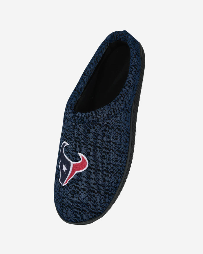 Houston Texans Poly Knit Cup Sole Slipper FOCO - FOCO.com
