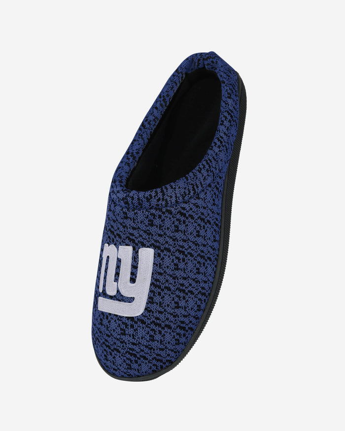 New York Giants Poly Knit Cup Sole Slipper FOCO - FOCO.com