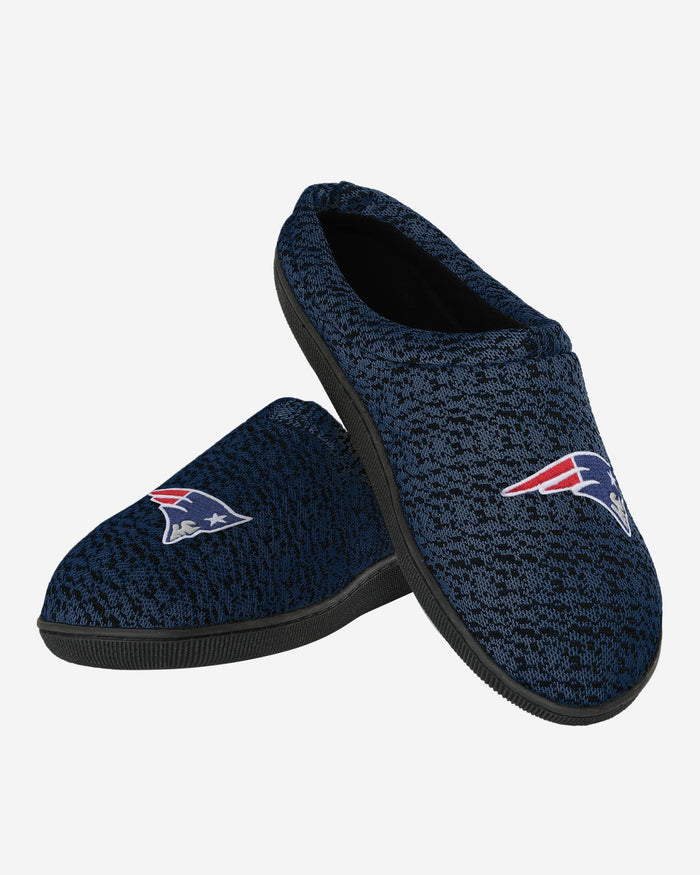 New England Patriots Poly Knit Cup Sole Slipper FOCO - FOCO.com