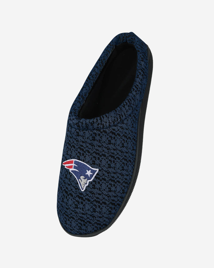 New England Patriots Poly Knit Cup Sole Slipper FOCO - FOCO.com