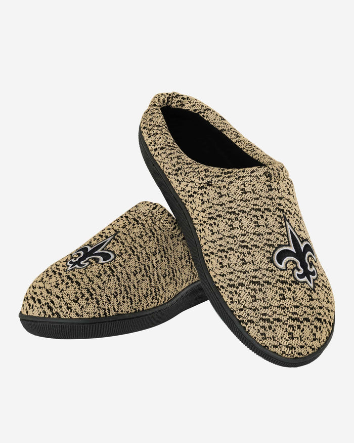 New Orleans Saints Poly Knit Cup Sole Slipper FOCO - FOCO.com