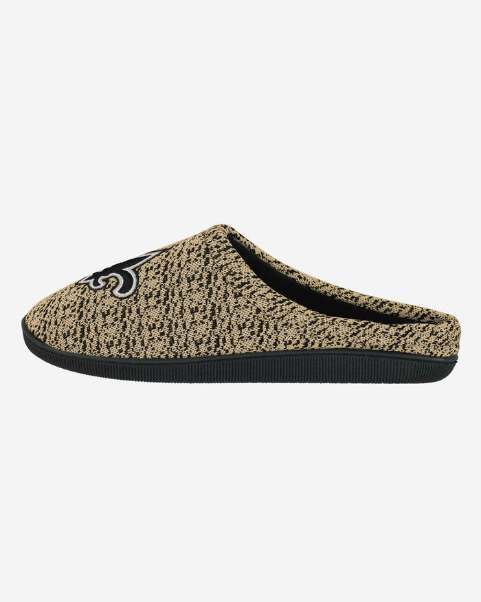 New Orleans Saints Poly Knit Cup Sole Slipper FOCO S - FOCO.com