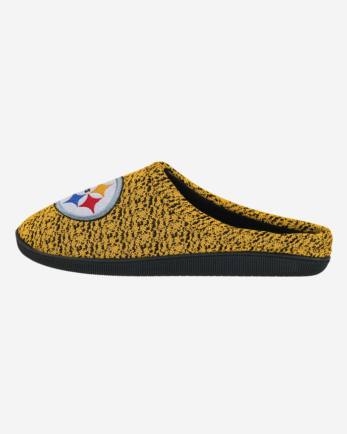 Pittsburgh Steelers Poly Knit Cup Sole Slipper FOCO L - FOCO.com