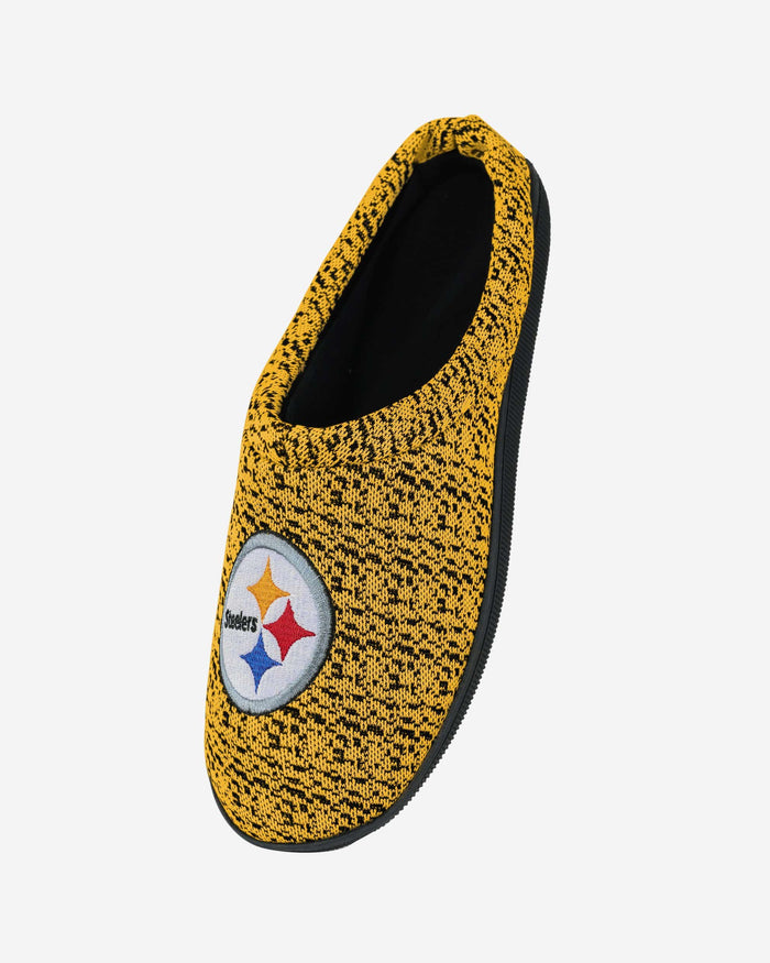 Pittsburgh Steelers Poly Knit Cup Sole Slipper FOCO - FOCO.com