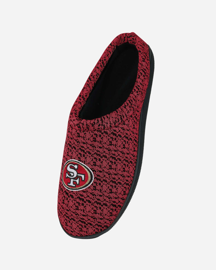 San Francisco 49ers Poly Knit Cup Sole Slipper FOCO - FOCO.com