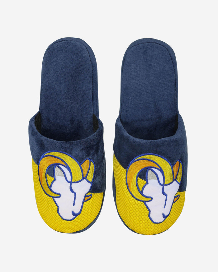 Los Angeles Rams Team Logo Staycation Slipper FOCO