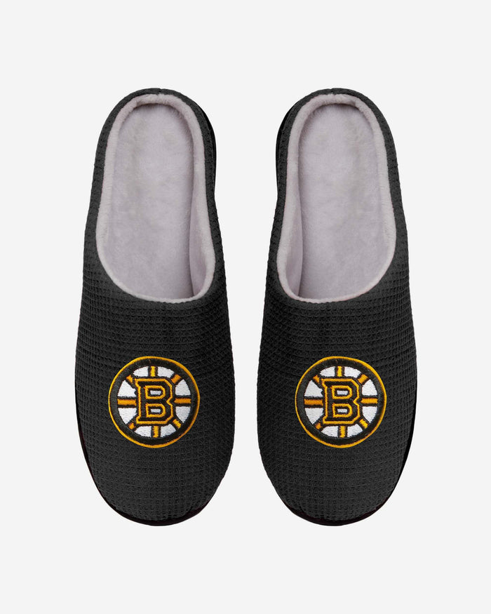 Boston Bruins Memory Foam Slide Slipper FOCO S - FOCO.com