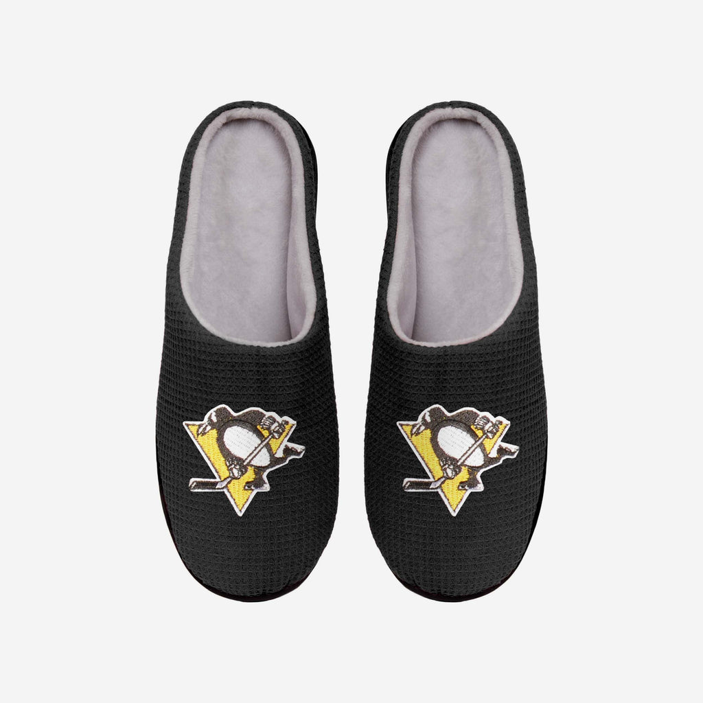 Pittsburgh Penguins Memory Foam Slide Slipper FOCO S - FOCO.com